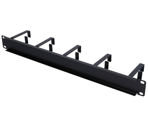 ExtraLink Organizer kabli 19" 1U (czarny) - 493062 - zdjęcie 3
